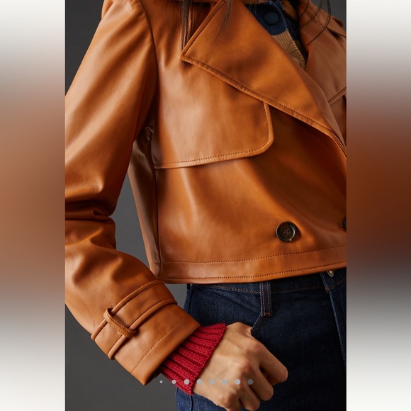 Avec Les Filles faux leather jacket - Picture 7 of 8